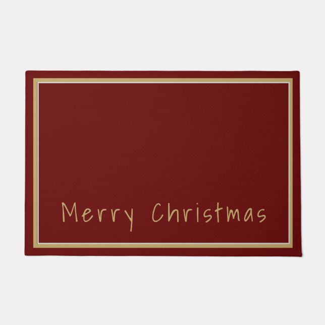 Merry Christmas Doormat (Front)