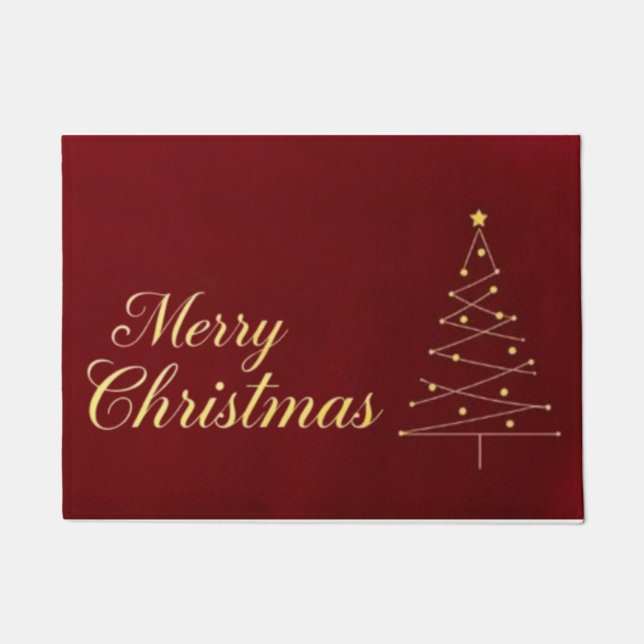 Merry Christmas Doormat (Front)