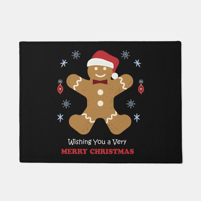 merry christmas                         doormat (Front)