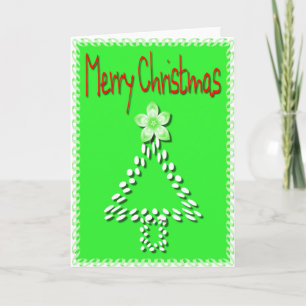 Merry Christmas Dot Tree Card