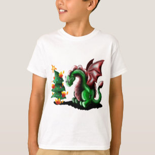 Merry Christmas Dragon T-Shirt