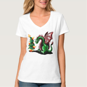 Merry Christmas Dragon T-Shirt