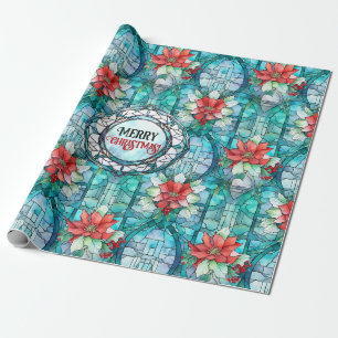 "Merry Christmas!" Editable Slogan Wrapping Paper