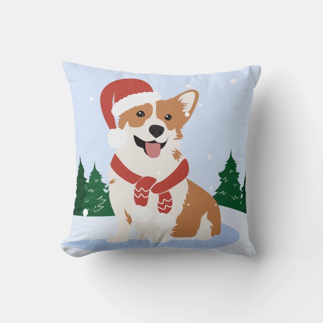 Merry Christmas - Elegant and Festive Design Cushion (Front)