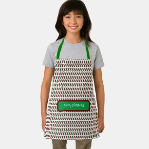 Merry Christmas Elegant & Modern Customise Apron
