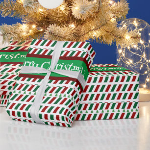 Merry Christmas Elegant & Modern Customise Wrapping Paper