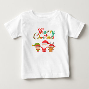 Merry Christmas Elf's Baby T-Shirt