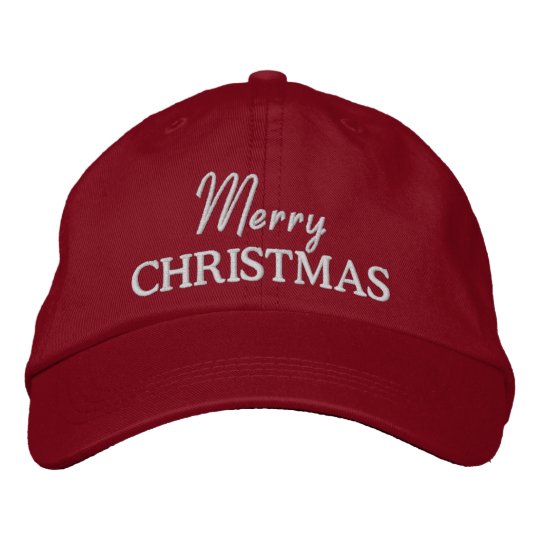 christmas baseball hats