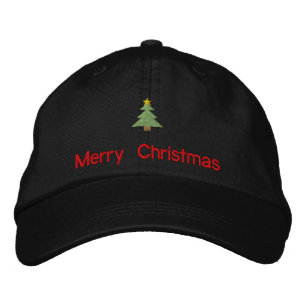Merry Christmas Embroidered Hat