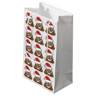 Merry Christmas emoji Small Gift Bag