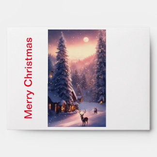 Merry Christmas Envelope | Festive Holiday Greets
