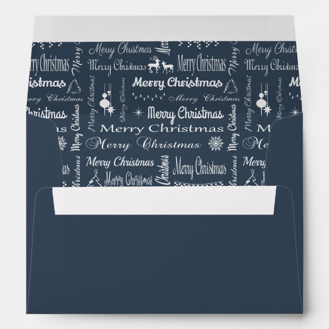 Merry Christmas Envelopes (Back (Bottom))