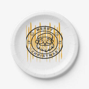 Merry Christmas Essential Paper Plate