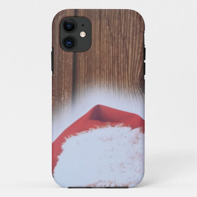 Merry Christmas Eve, Hat of Santa Case-Mate iPhone Case (Back)