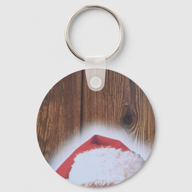 Merry Christmas Eve, Hat of Santa Key Ring (Front)