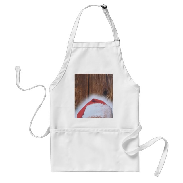Merry Christmas Eve, Hat of Santa Standard Apron (Front)