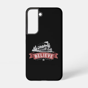 Merry Christmas Express North Pole Xmas Santa  Samsung Galaxy Case