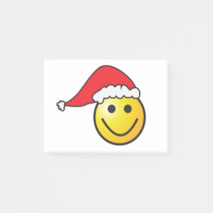 MERRY CHRISTMAS FACE SANTA POST-IT NOTES
