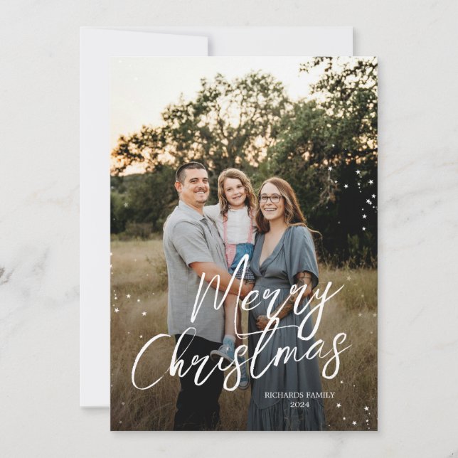 Merry Christmas Family Card (Front)