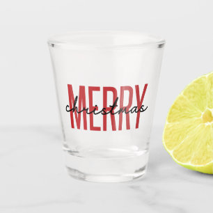 Merry Christmas Family Christmas Celebration Gifts Shot Glass