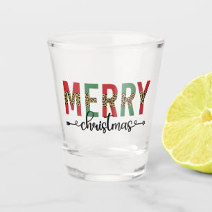 Merry Christmas Family Christmas Celebration Gifts Shot Glass