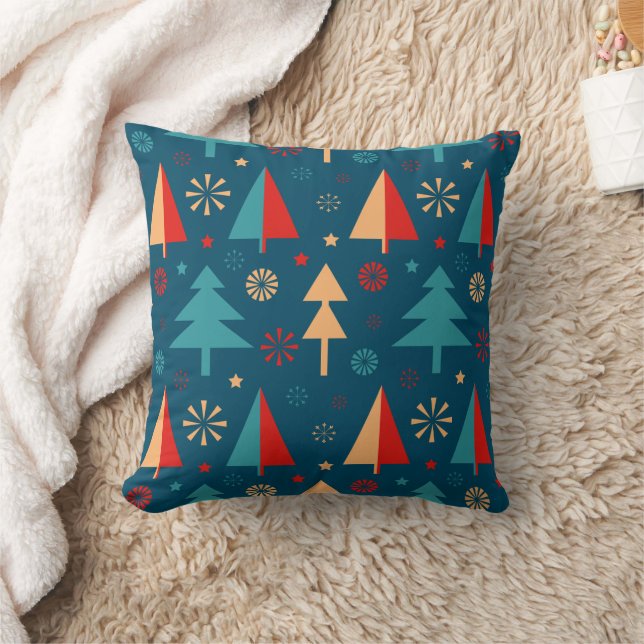 Merry Christmas family Gathering Set on Warm Cushion (Blanket)
