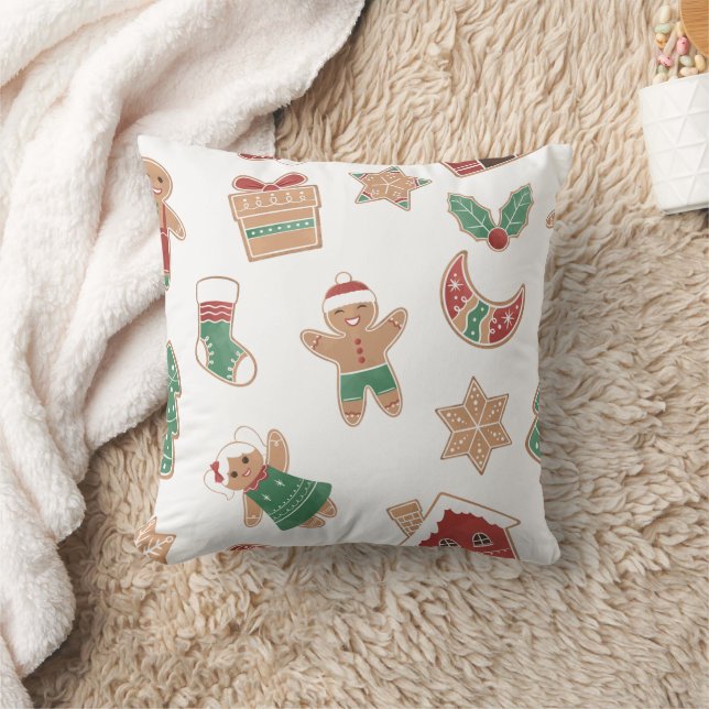 Merry Christmas family Gathering Set on Warm Cushion (Blanket)