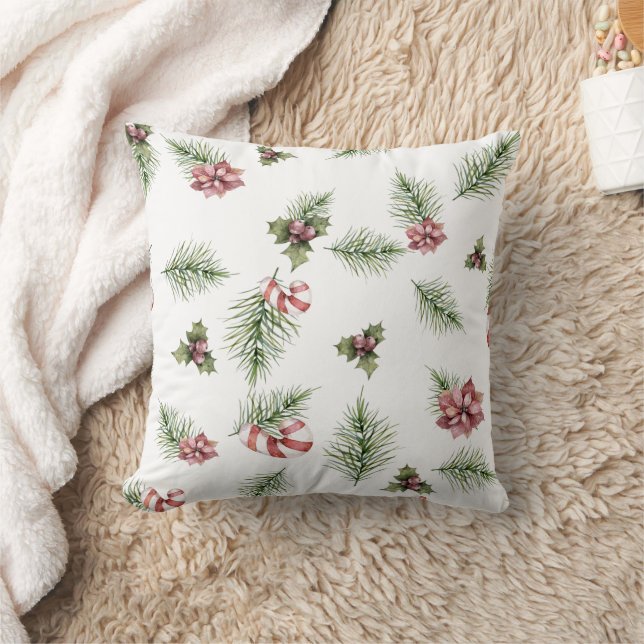 Merry Christmas family Gathering Set on Warm Cushion (Blanket)