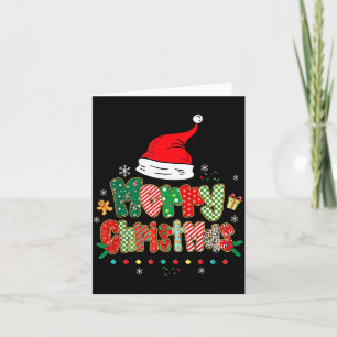 Merry Christmas Family Matching Outfit Xmas Squad  Card