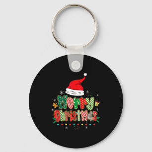 Merry Christmas Family Matching Outfit Xmas Squad  Key Ring