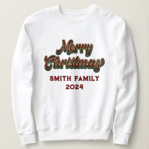Merry Christmas - Family Matching Sweatshirt