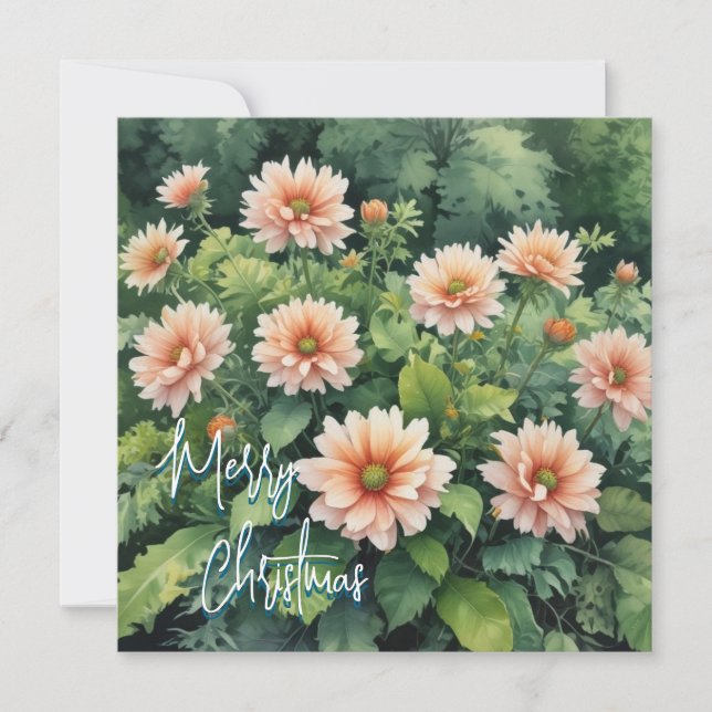 Merry Christmas Family New Year Message Holiday Card (Front)