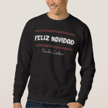 Merry Christmas Family Sweater Spanish