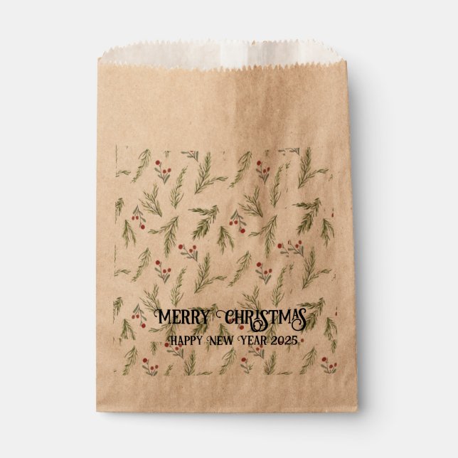 Merry Christmas! Favour Bags (Front)