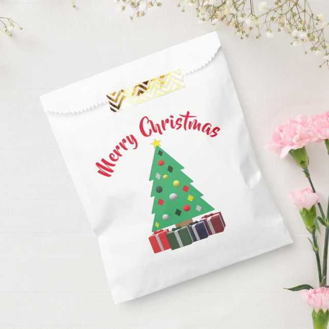 Merry Christmas Favour Bags (Sealed)