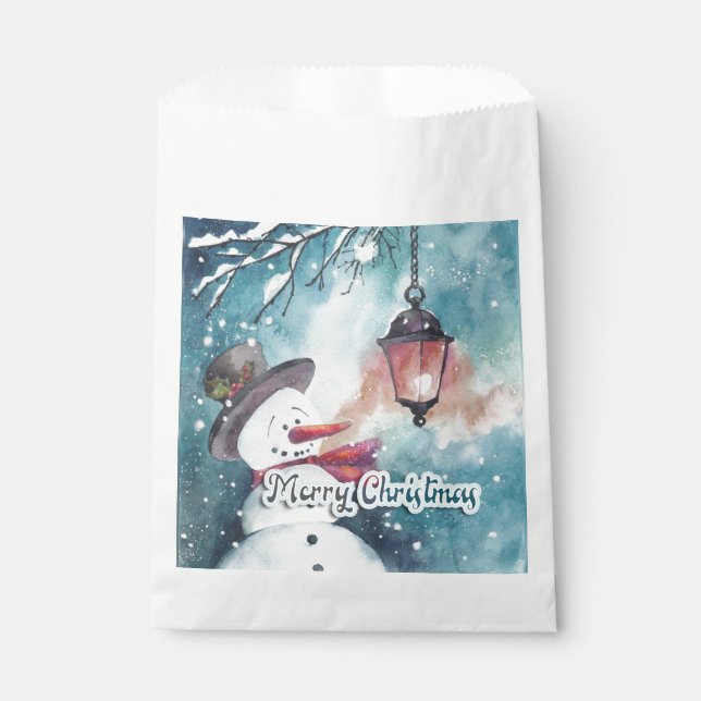 Merry Christmas    Favour Bags (Front)