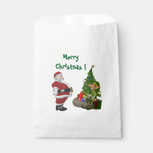 MERRY CHRISTMAS FAVOUR BAGS