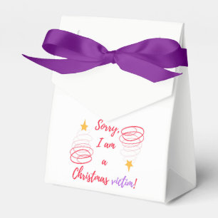 Merry Christmas Favour Box