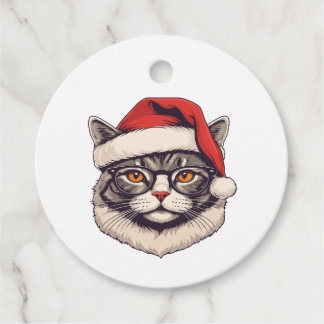 Merry christmas favour tags