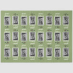 Merry Christmas Festive Customised Photo - Green Tissue Paper<br><div class="desc">Customise your own Christmas tissue paper with your own photo and background colour. Add the extra personal touch to your Xmas holiday gifts and decor.</div>
