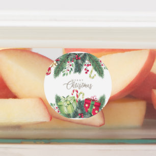 Merry Christmas Festive Holiday Gift Design       