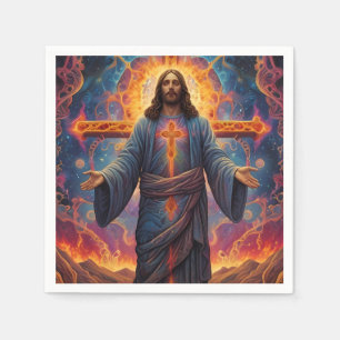 Merry Christmas Festive  Napkin