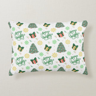 Merry Christmas – Festive Reindeer & Holiday Decor Decorative Cushion