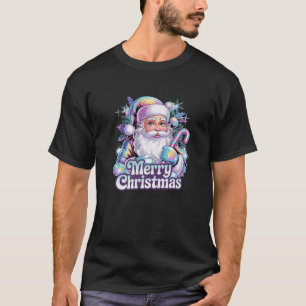 Merry Christmas Festive Santa Claus Joy Premium  T-Shirt