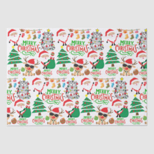 Merry Christmas Festive Wrapping Paper 