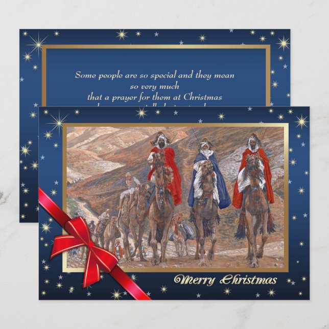 Merry Christmas. Fine Art Christmas Cards (Front/Back)