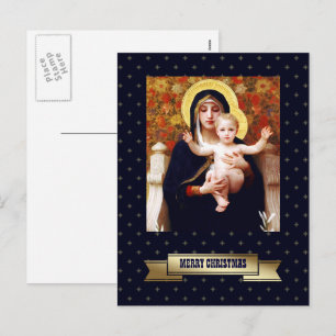 Merry Christmas Fine Art Christmas Postcards