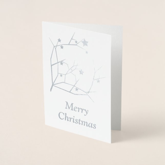 Merry Christmas Foil Card (Front)