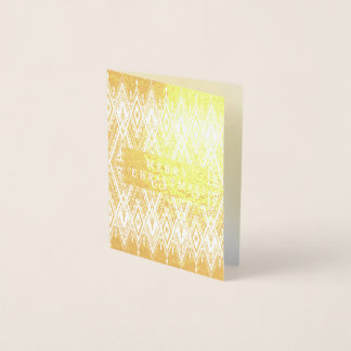 Merry Christmas Foil Card