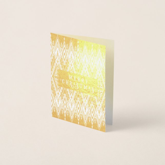 Merry Christmas Foil Card (Front)